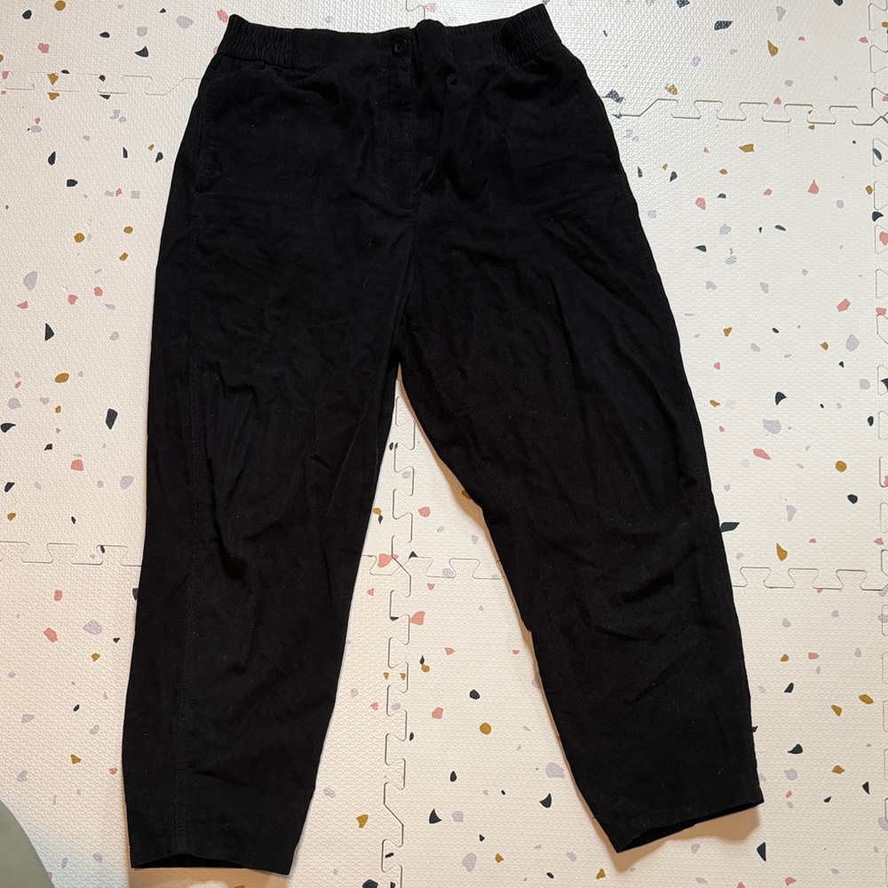COS Women’s Corduroy Pants in Black